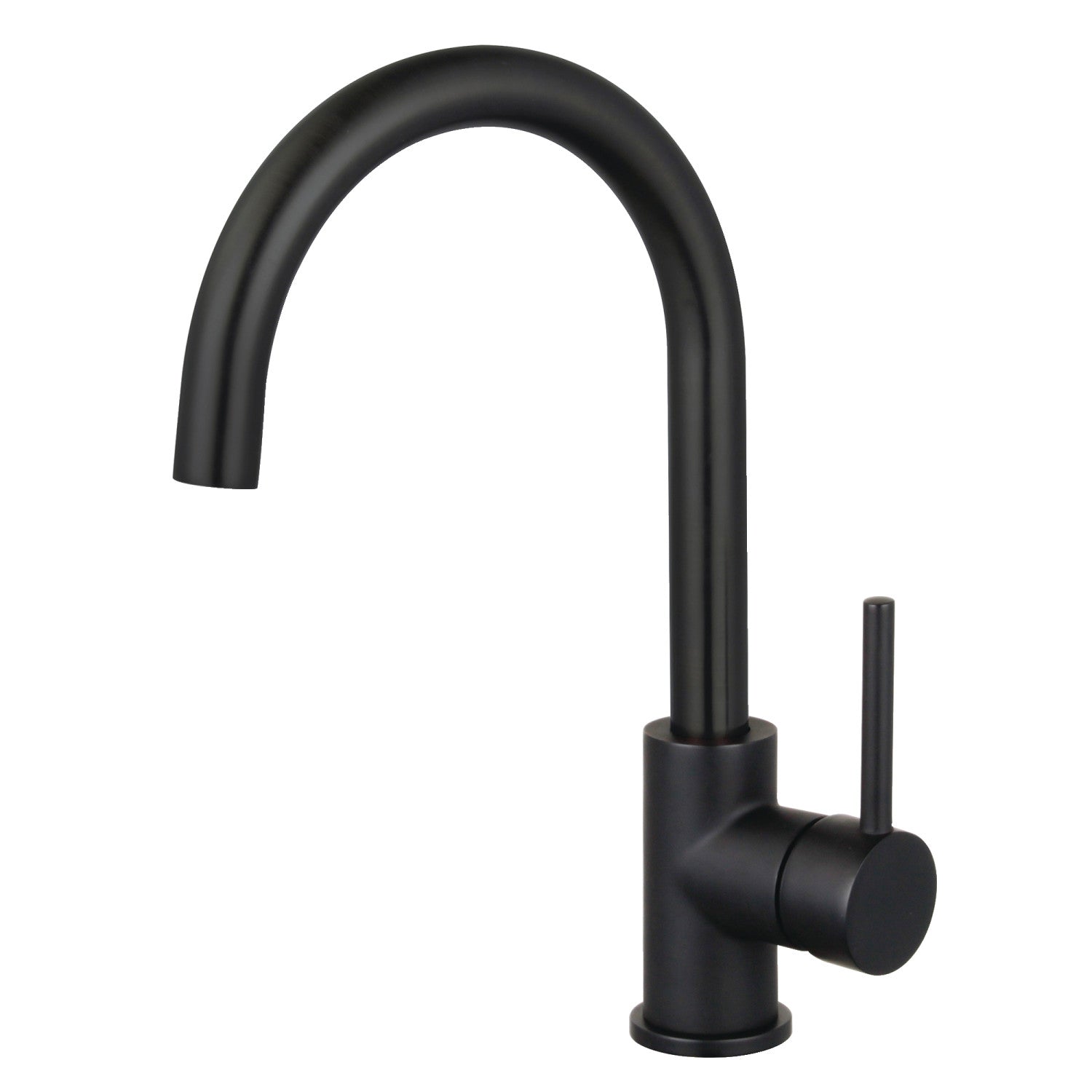 Kingston Sona LS8230DL - Concord Single-Handle 1-Hole Deck Mount Vessel Faucet, Matte Black — image 1